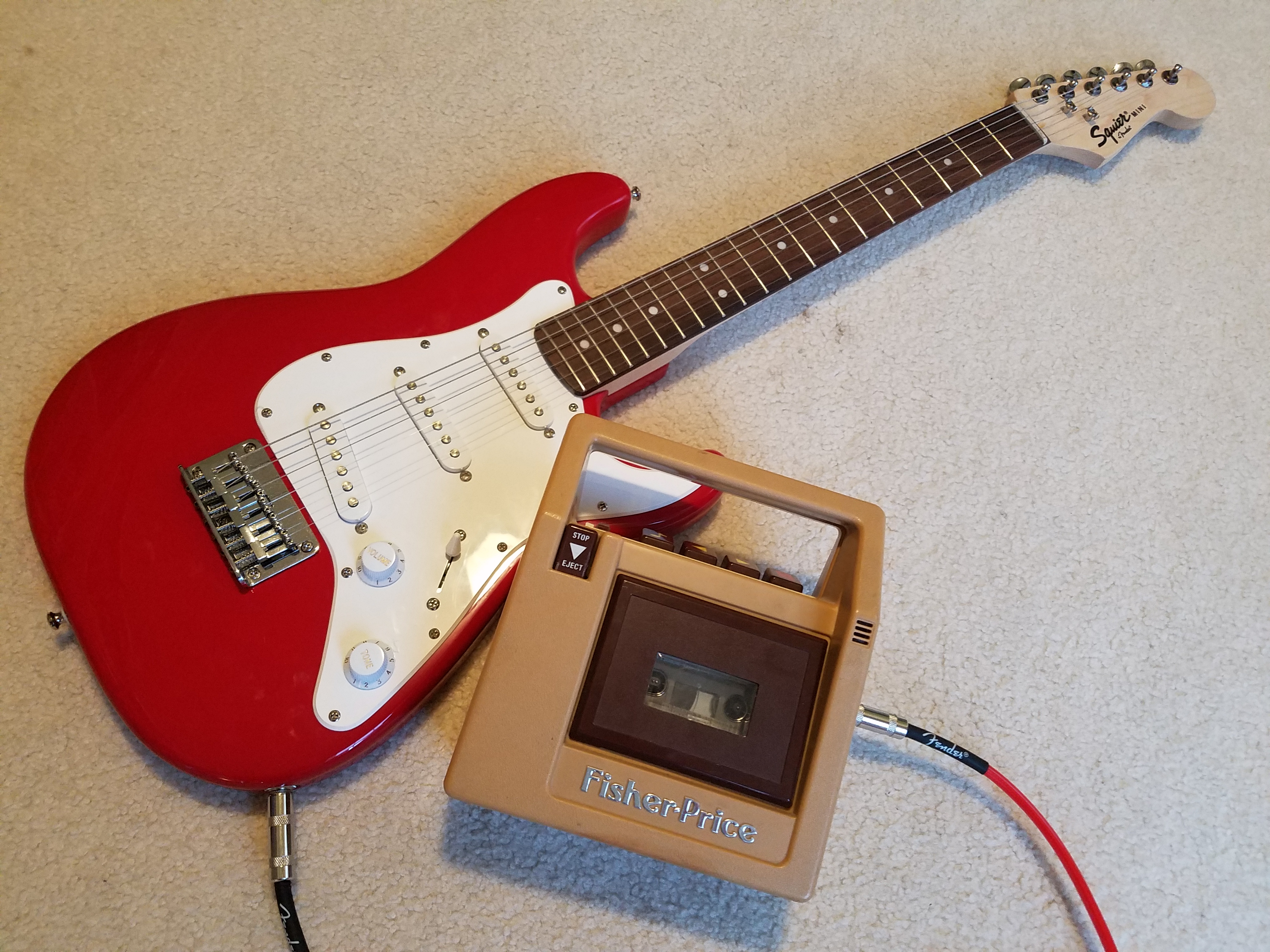 Fender Squire for scale
