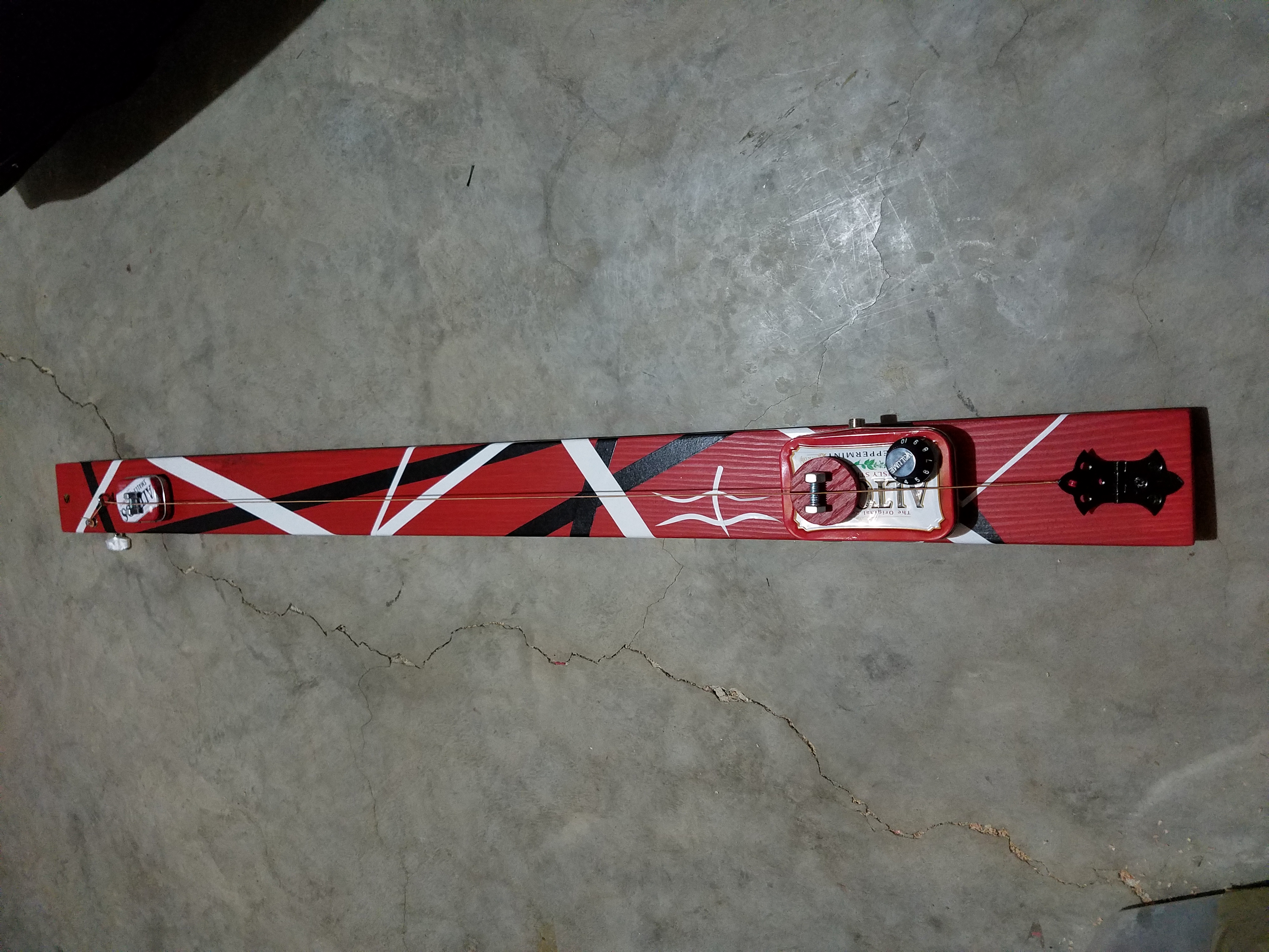 The finished product