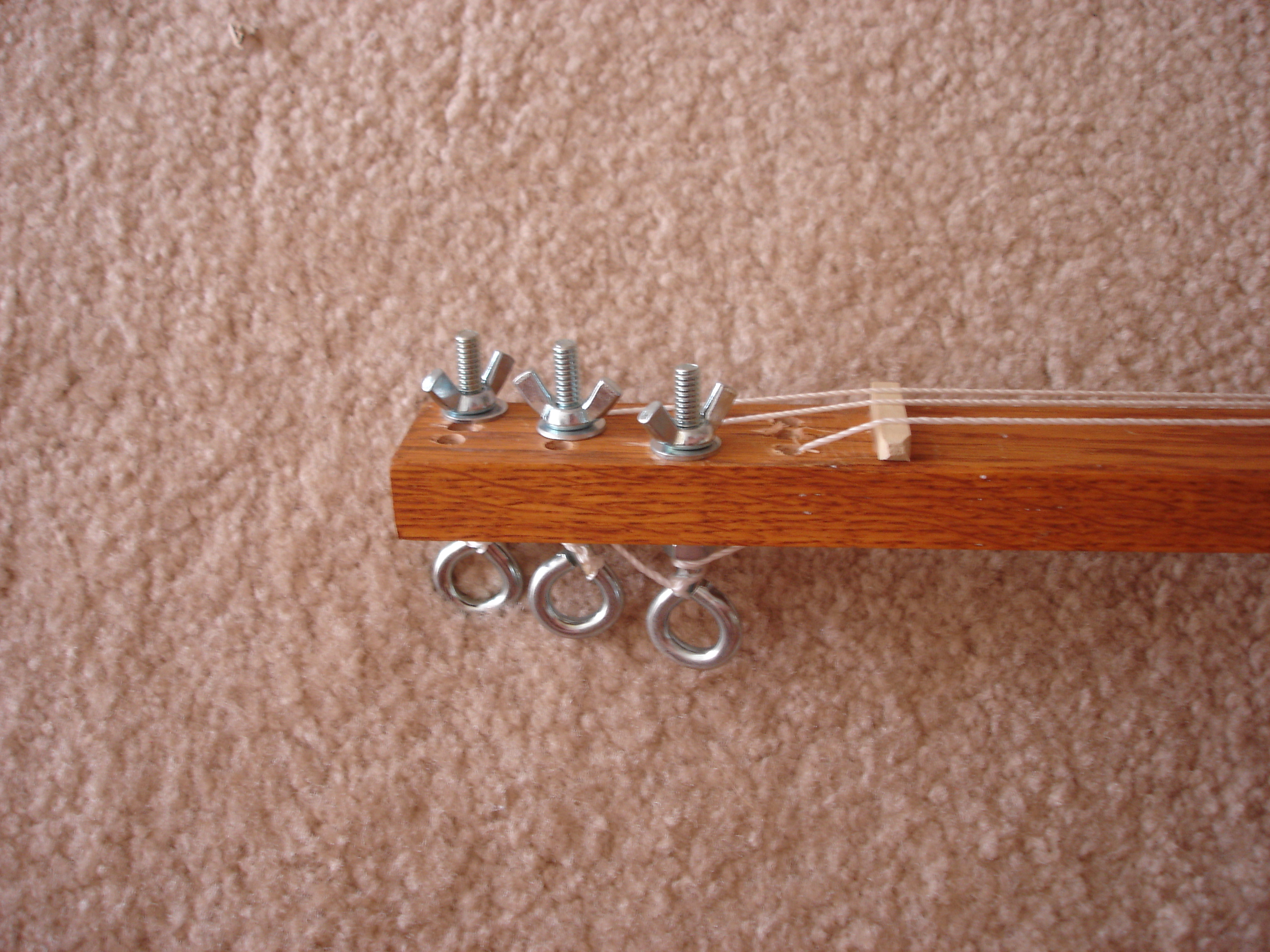 Tuners made from bolts