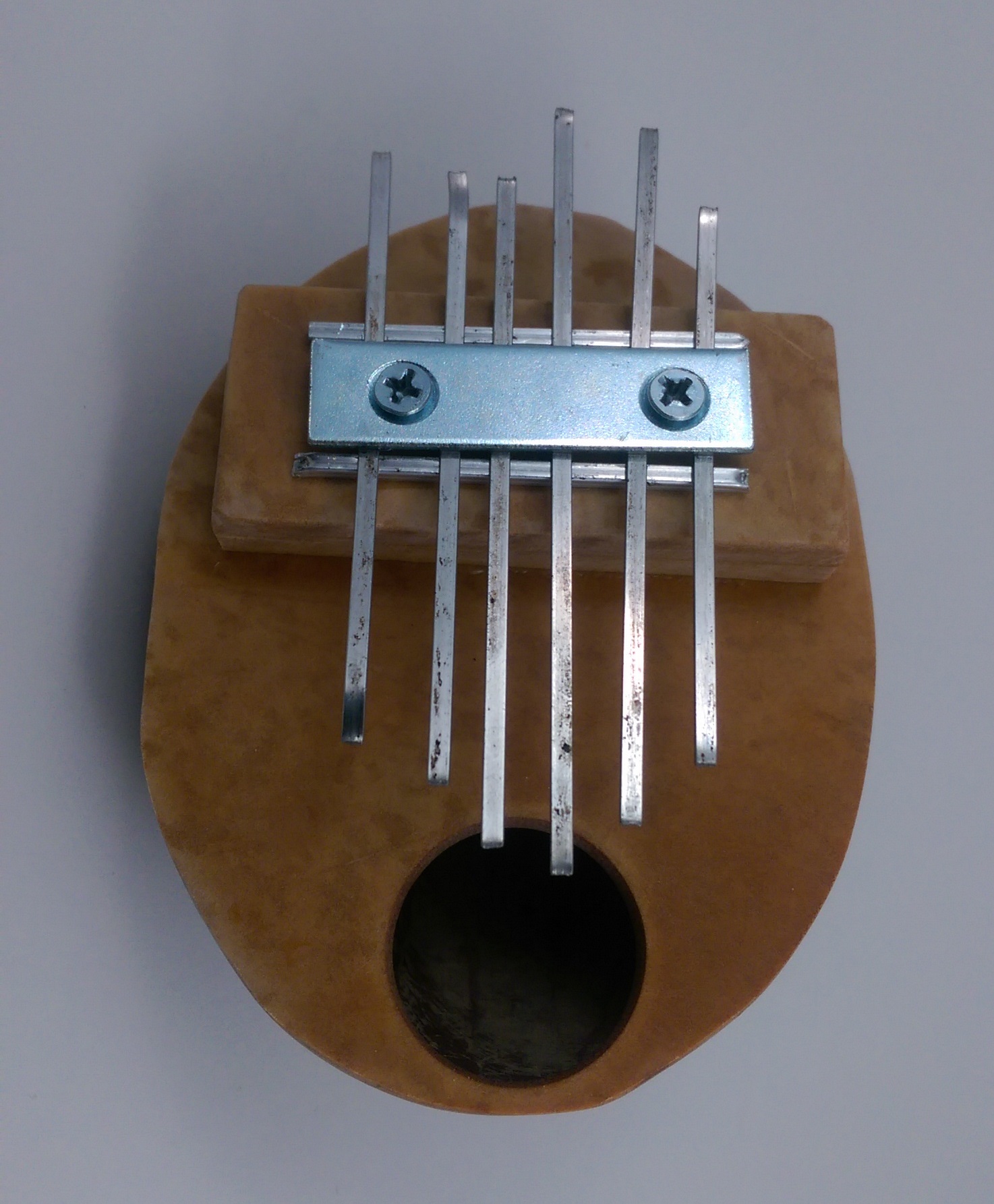 The finished product. Looks a bit like a surprised Teenage Mutant Ninja Turtle