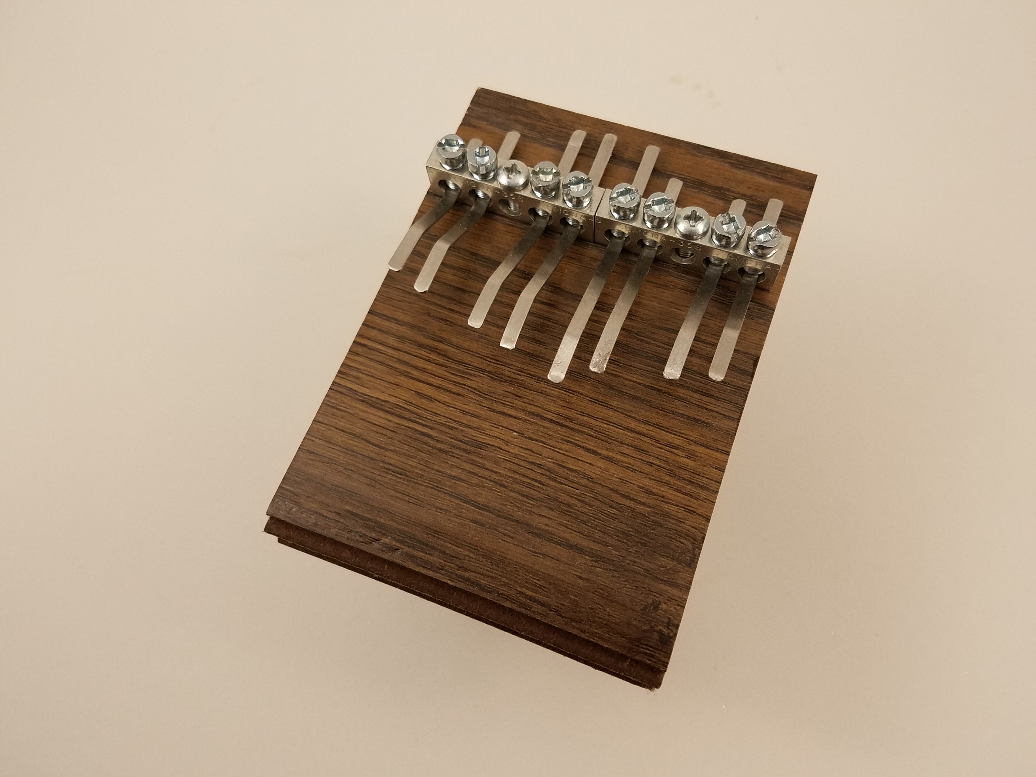 The finished product