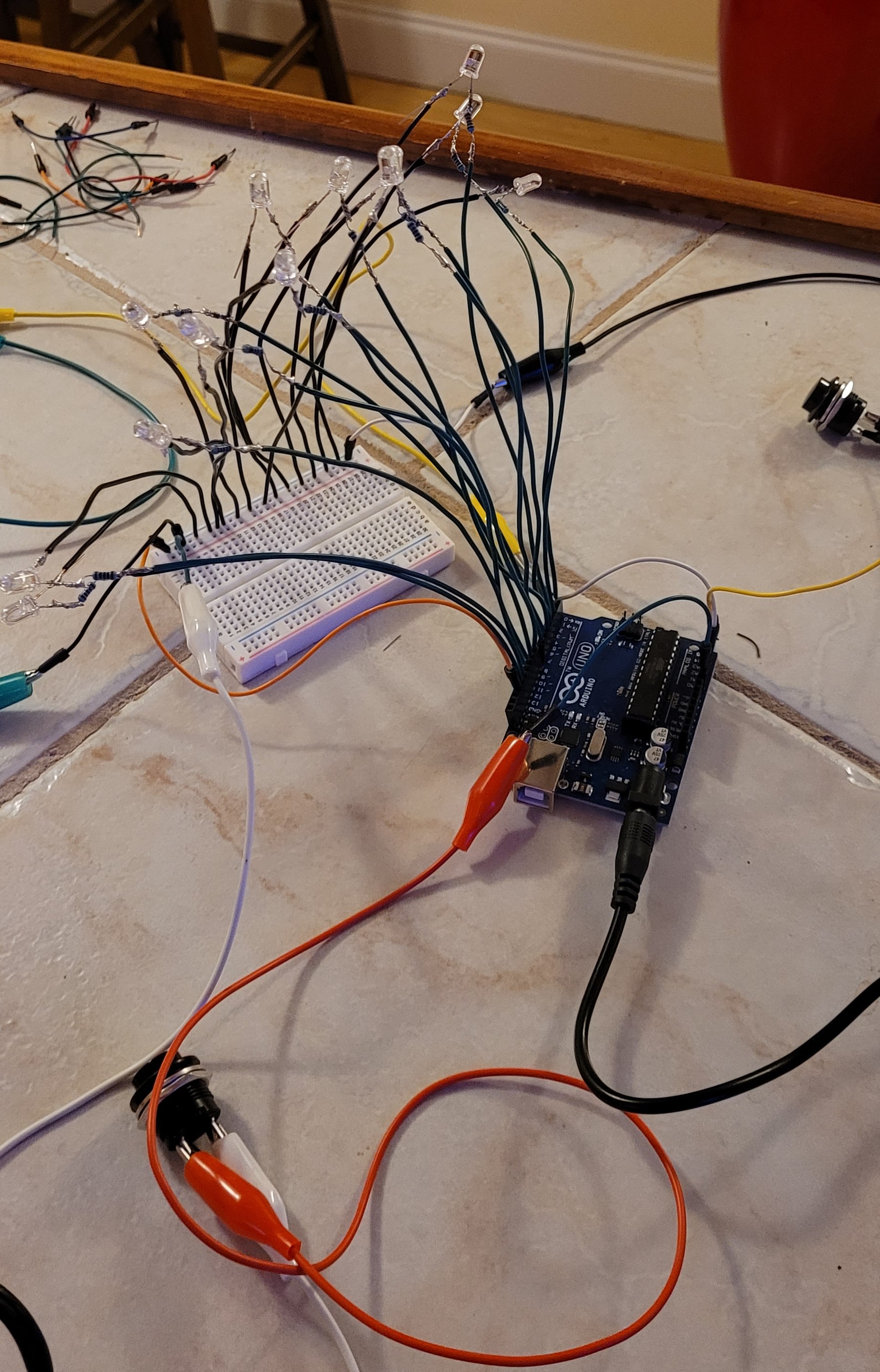 Prototyping the wiring