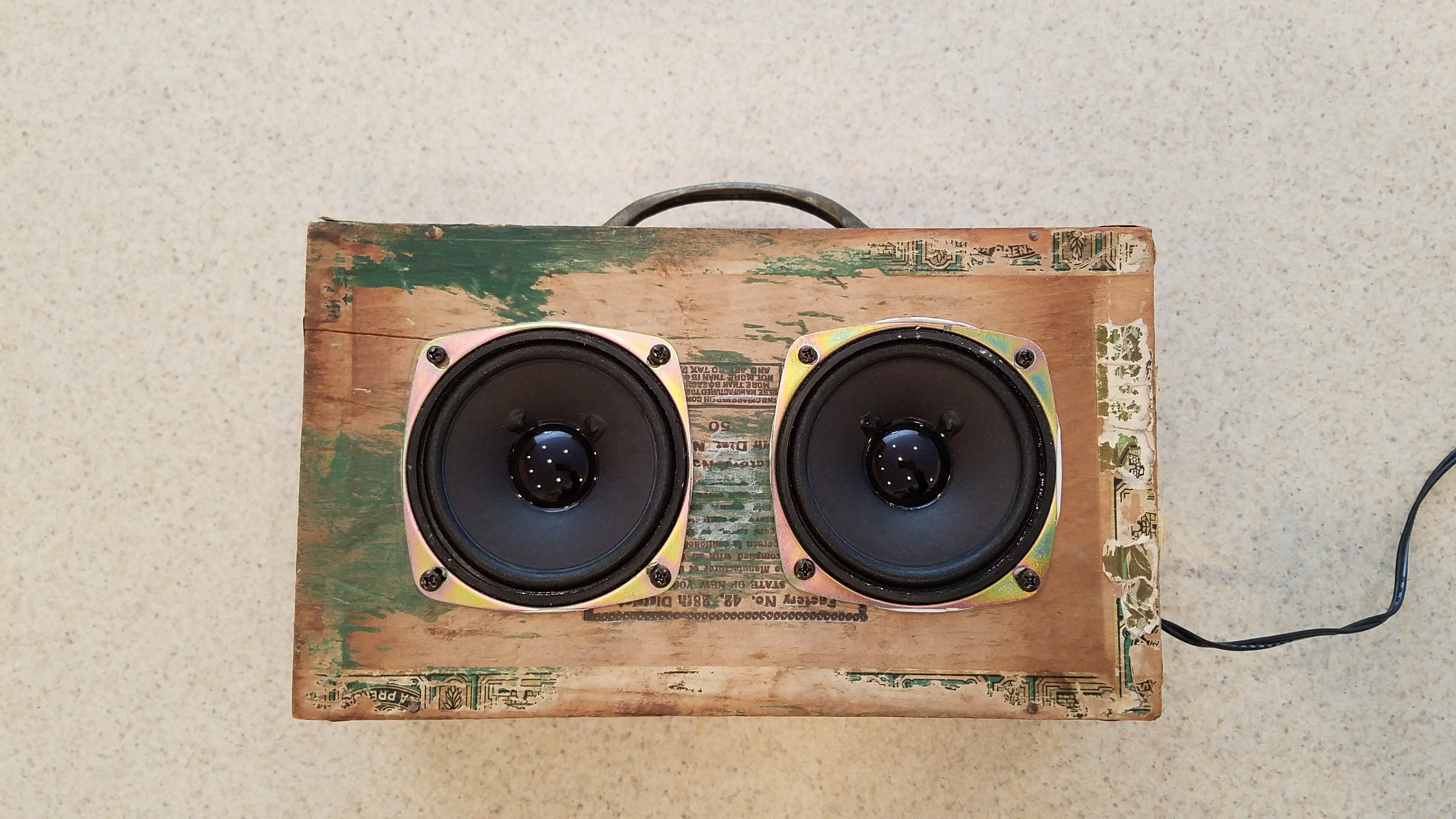 The finished product