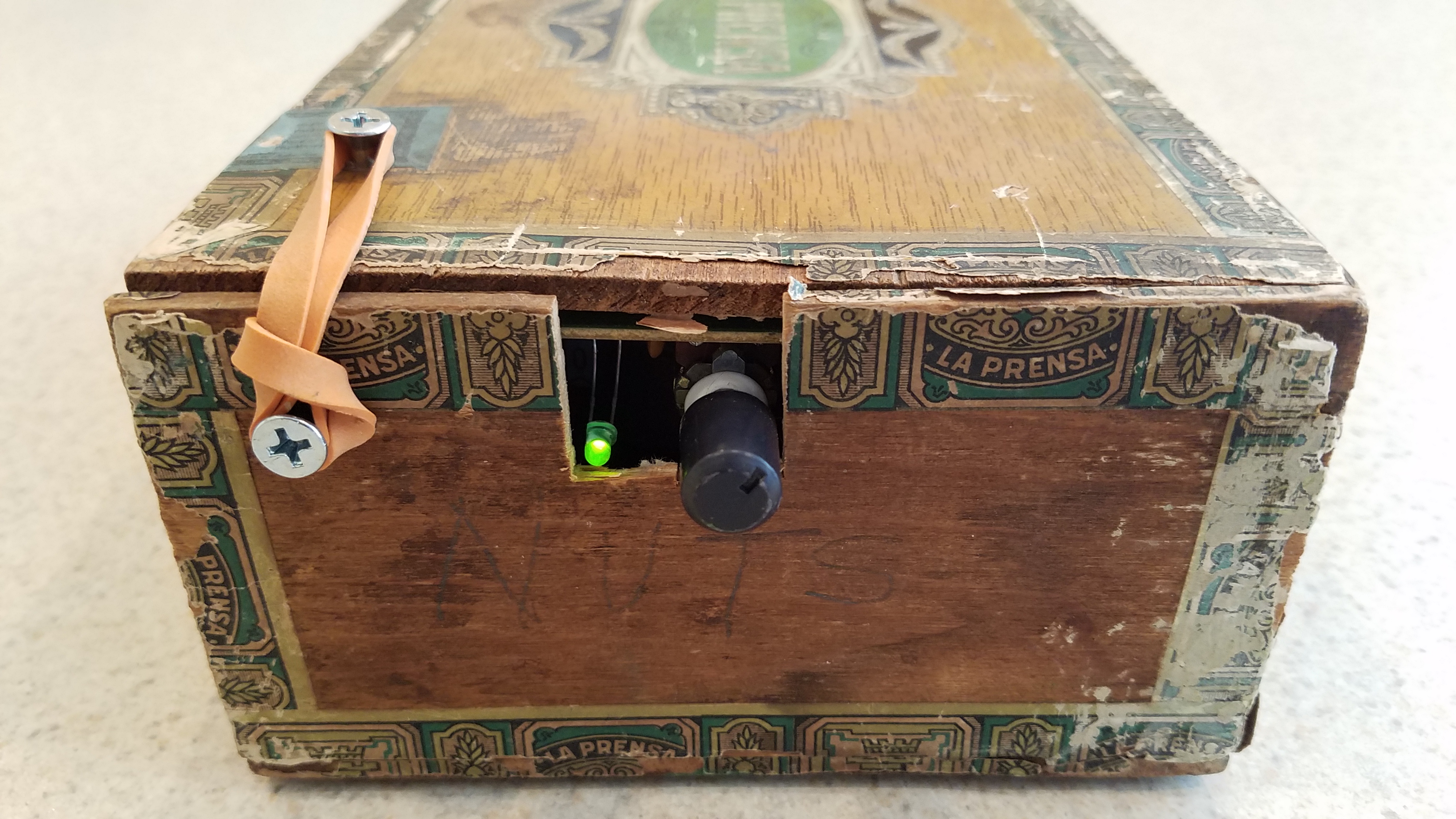 Admire my finishing skills