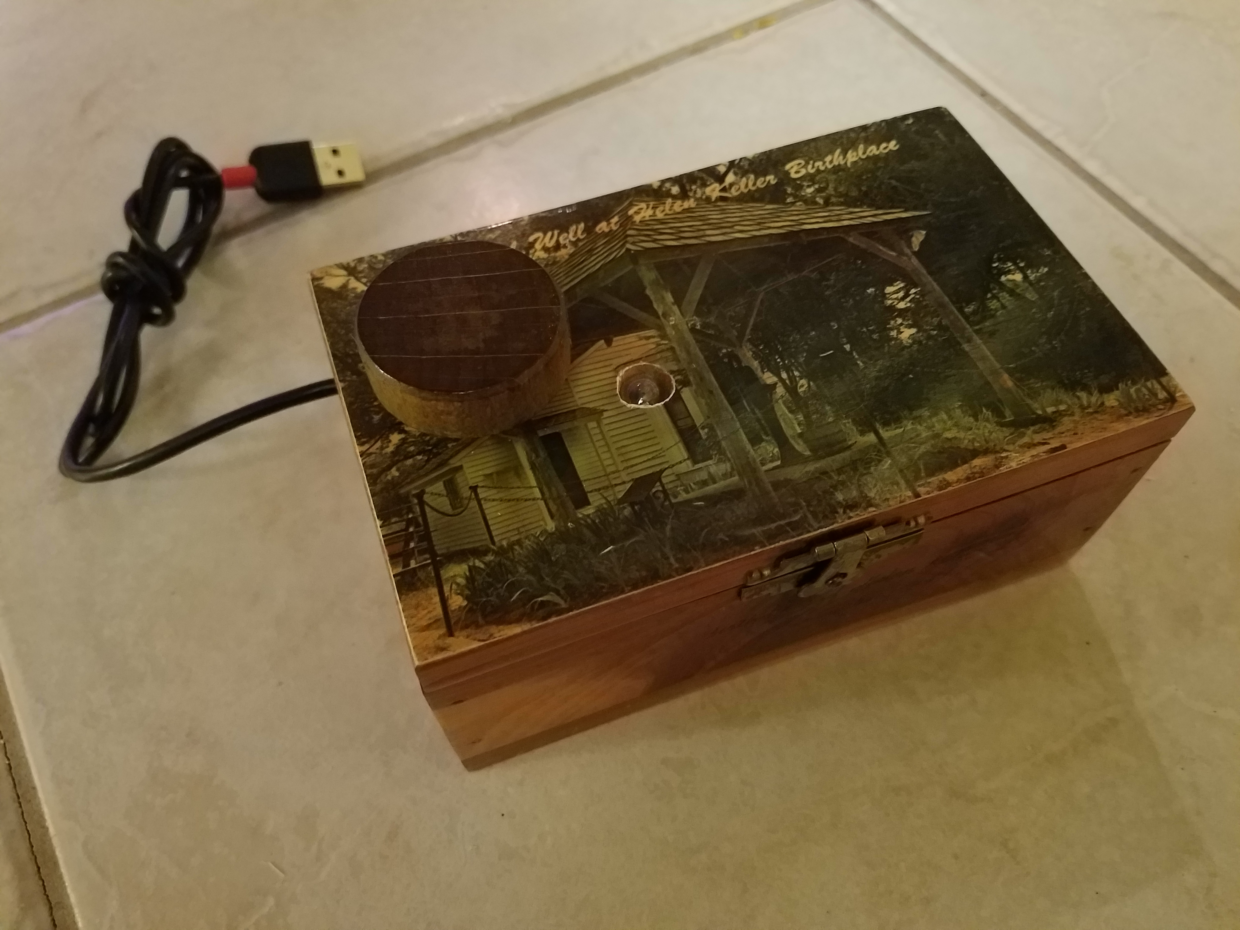 The finished product