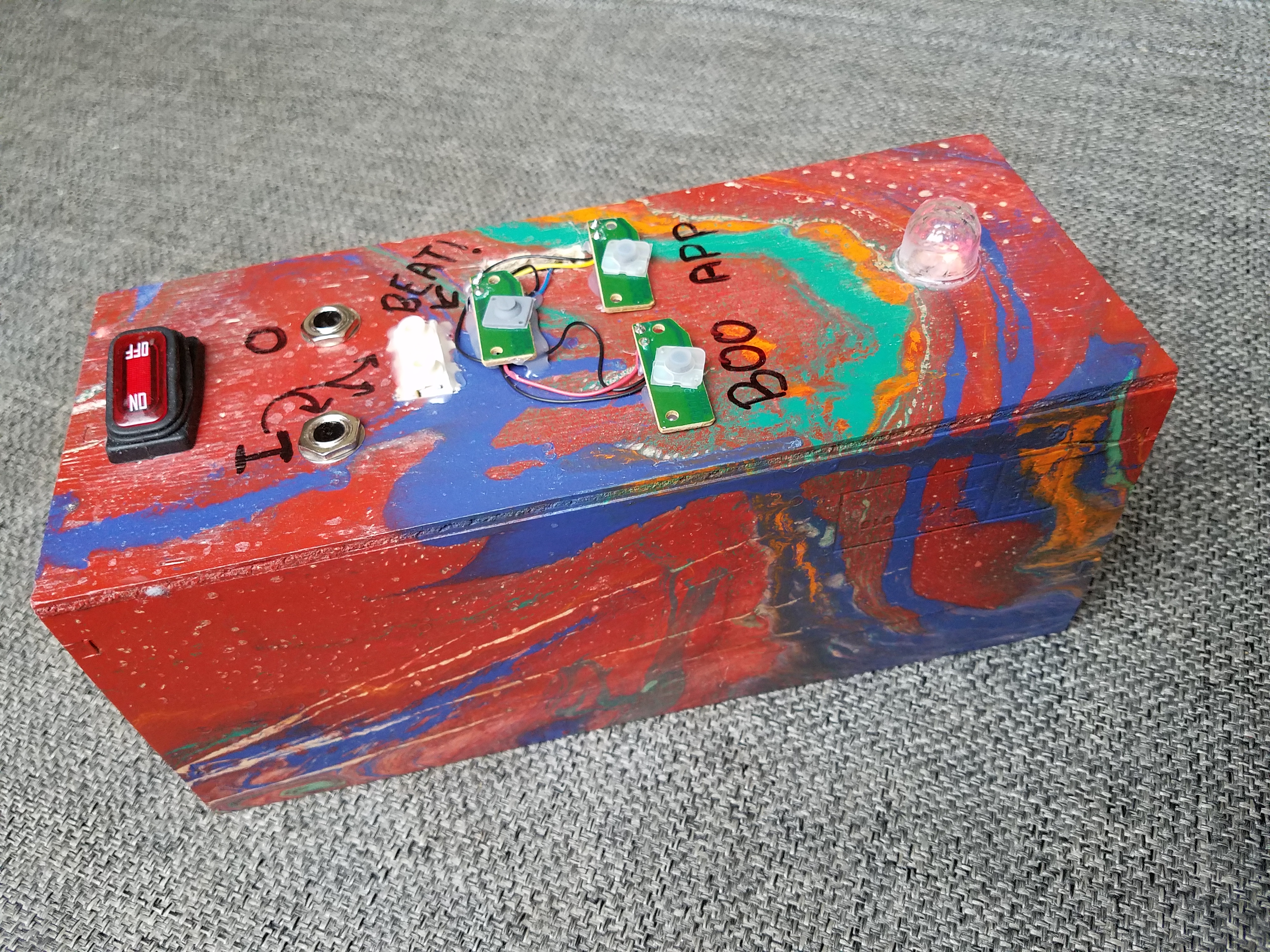 The finished product