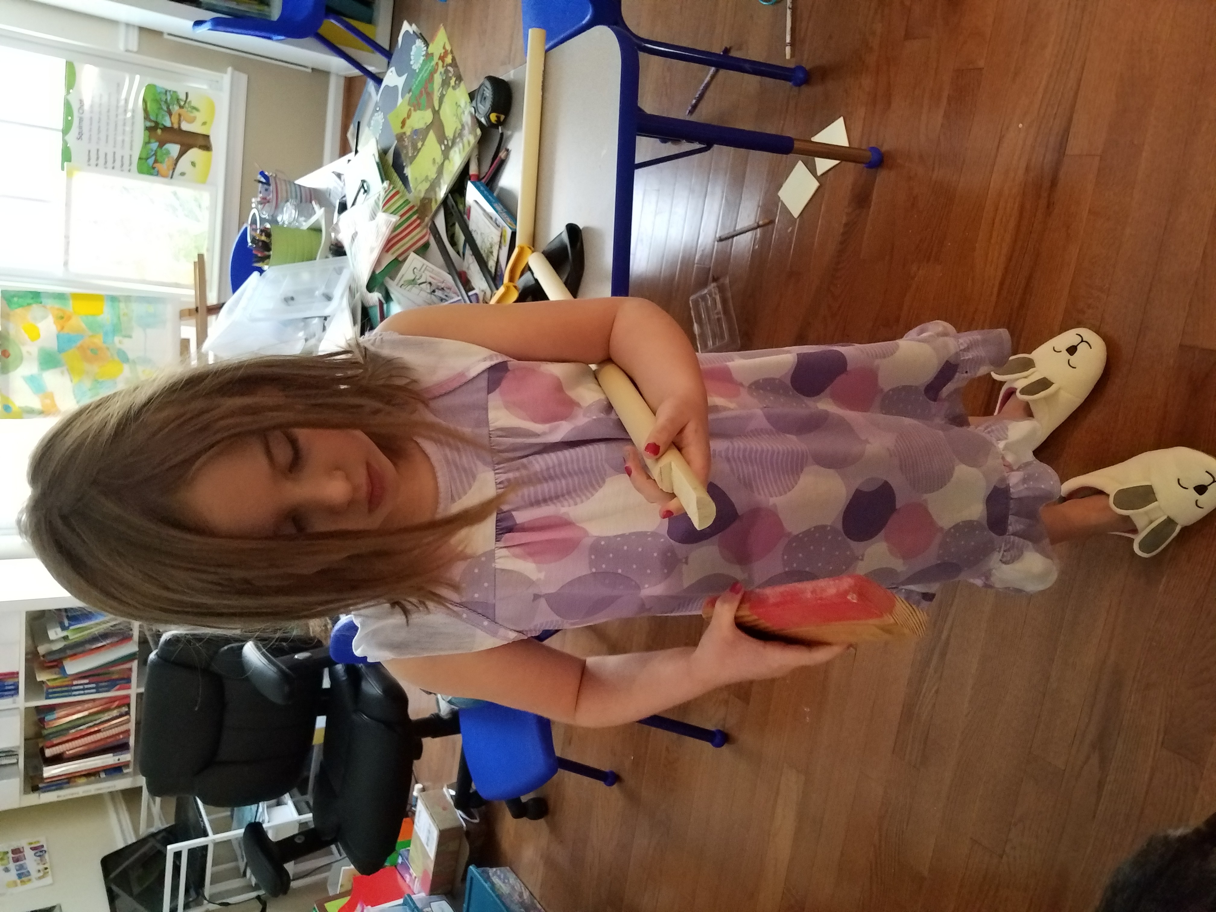 Sanding the place for the tuner