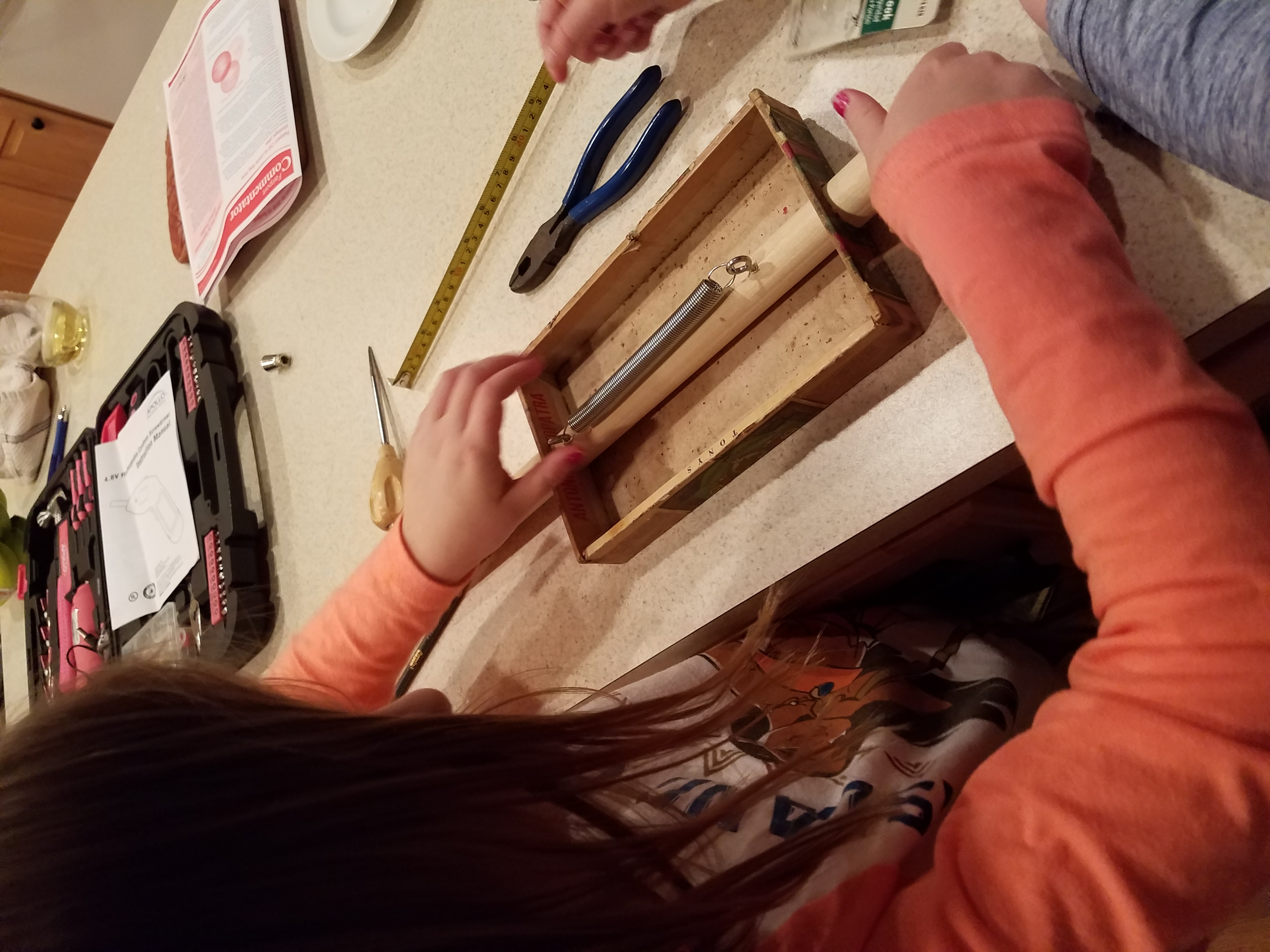 Adding spring for reverb