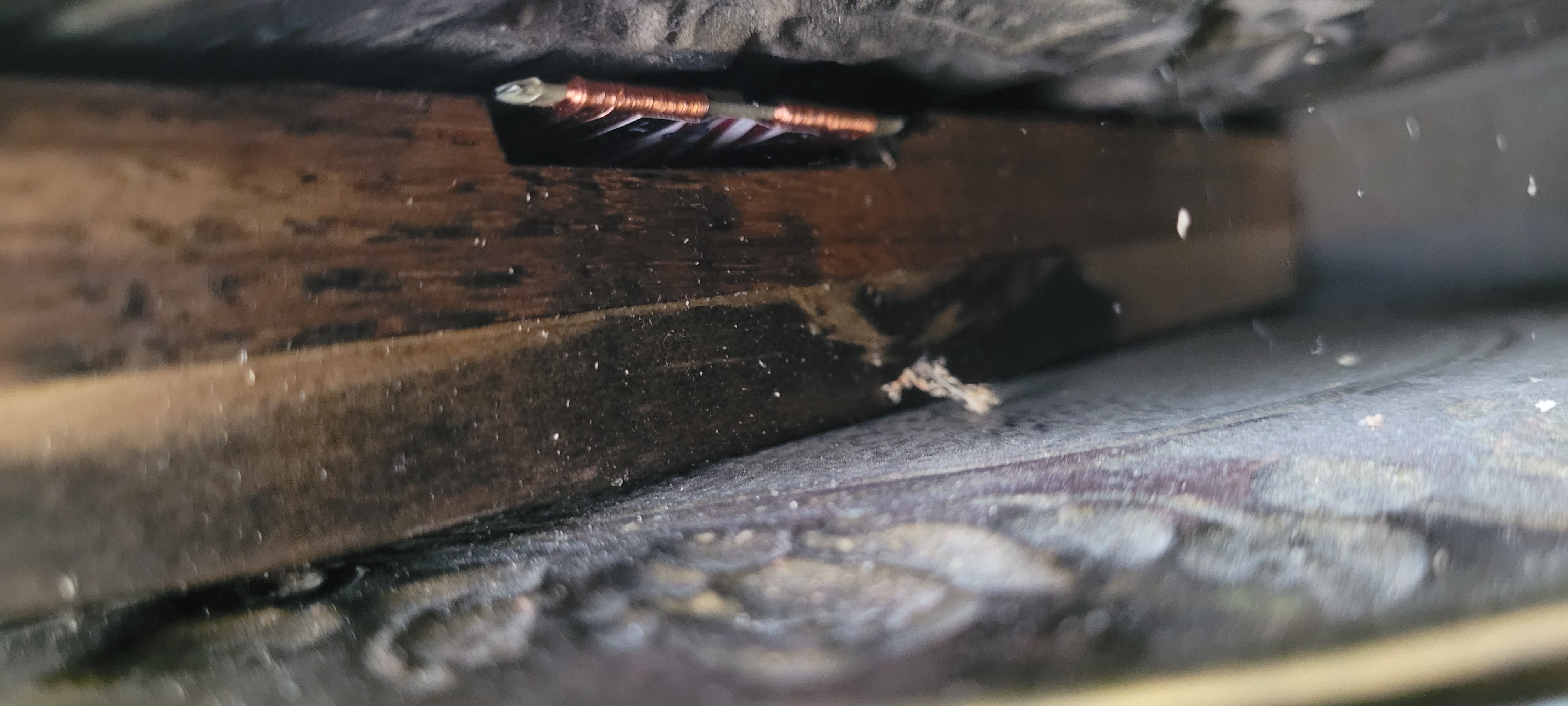 Ghosted flat humbucker. Small but sounds great!