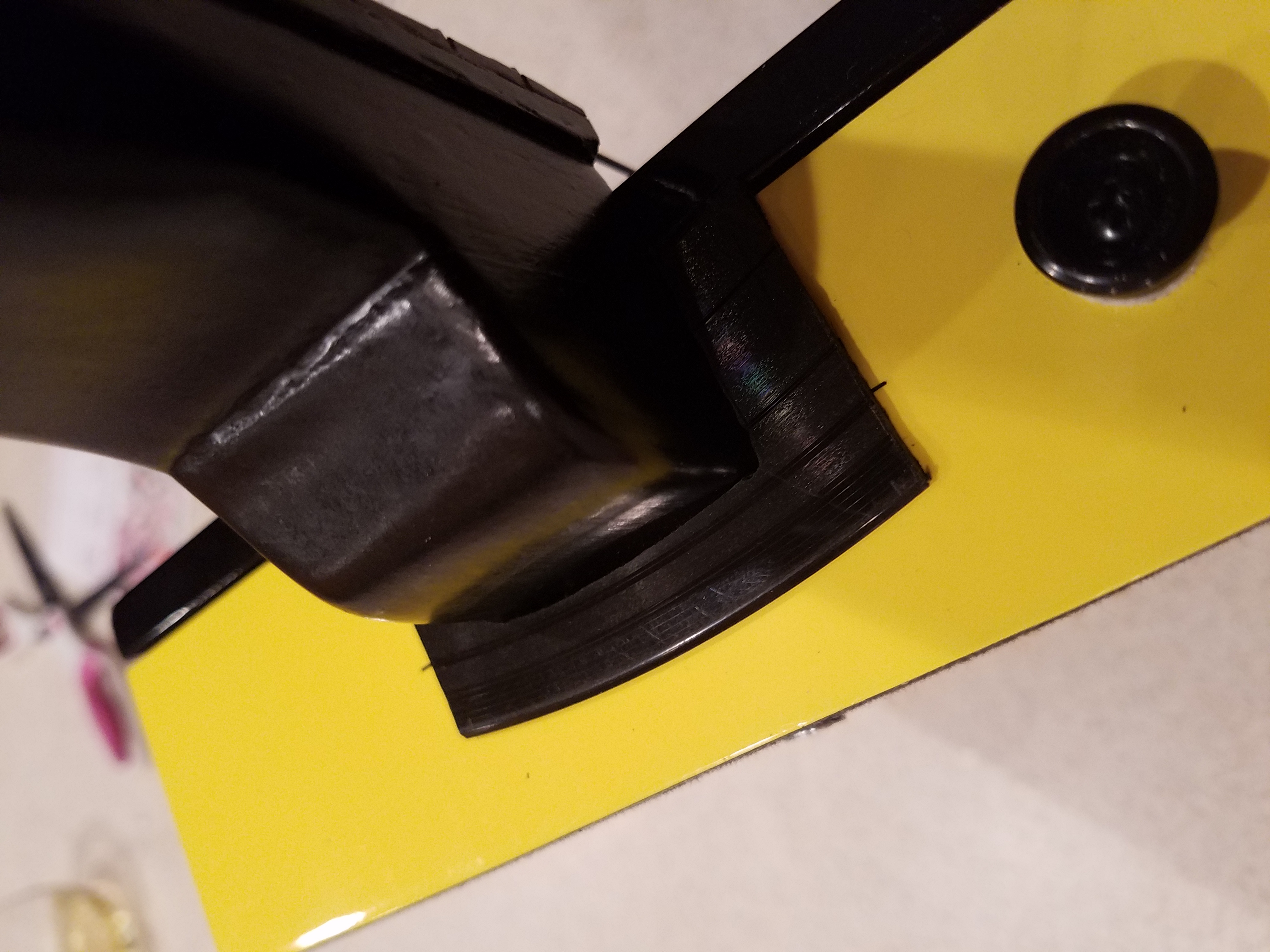 Made this plate from an old record