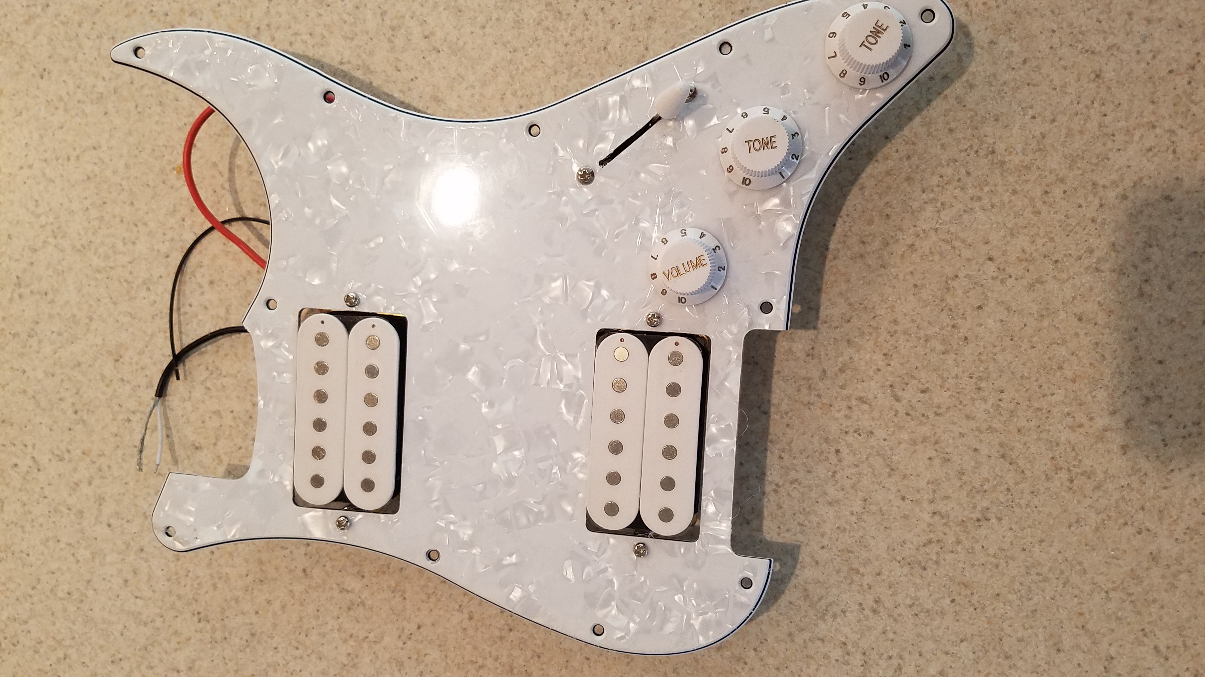 This is the kit I used, minus the pickguard