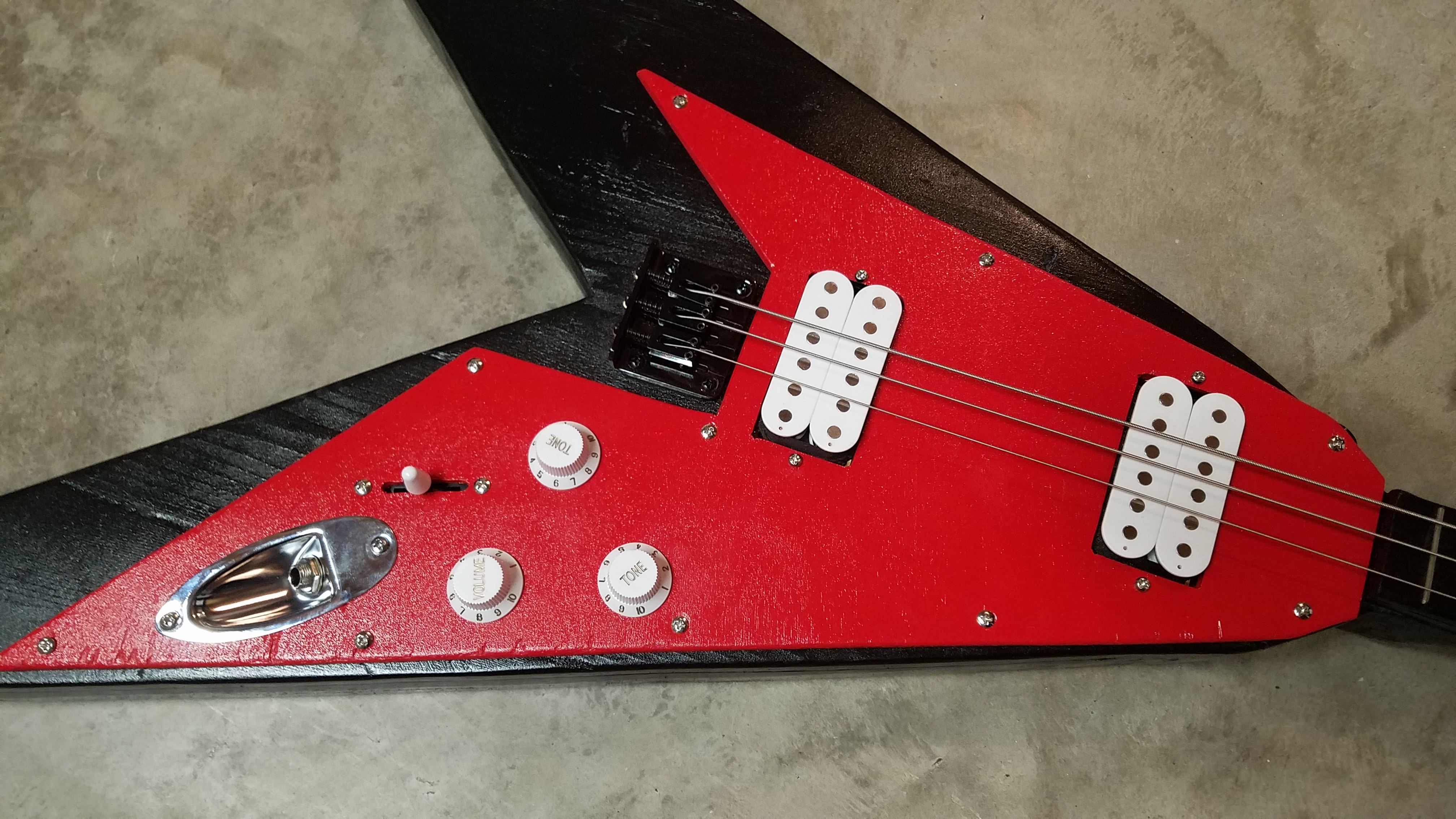 Pickguard and electronics final assembly