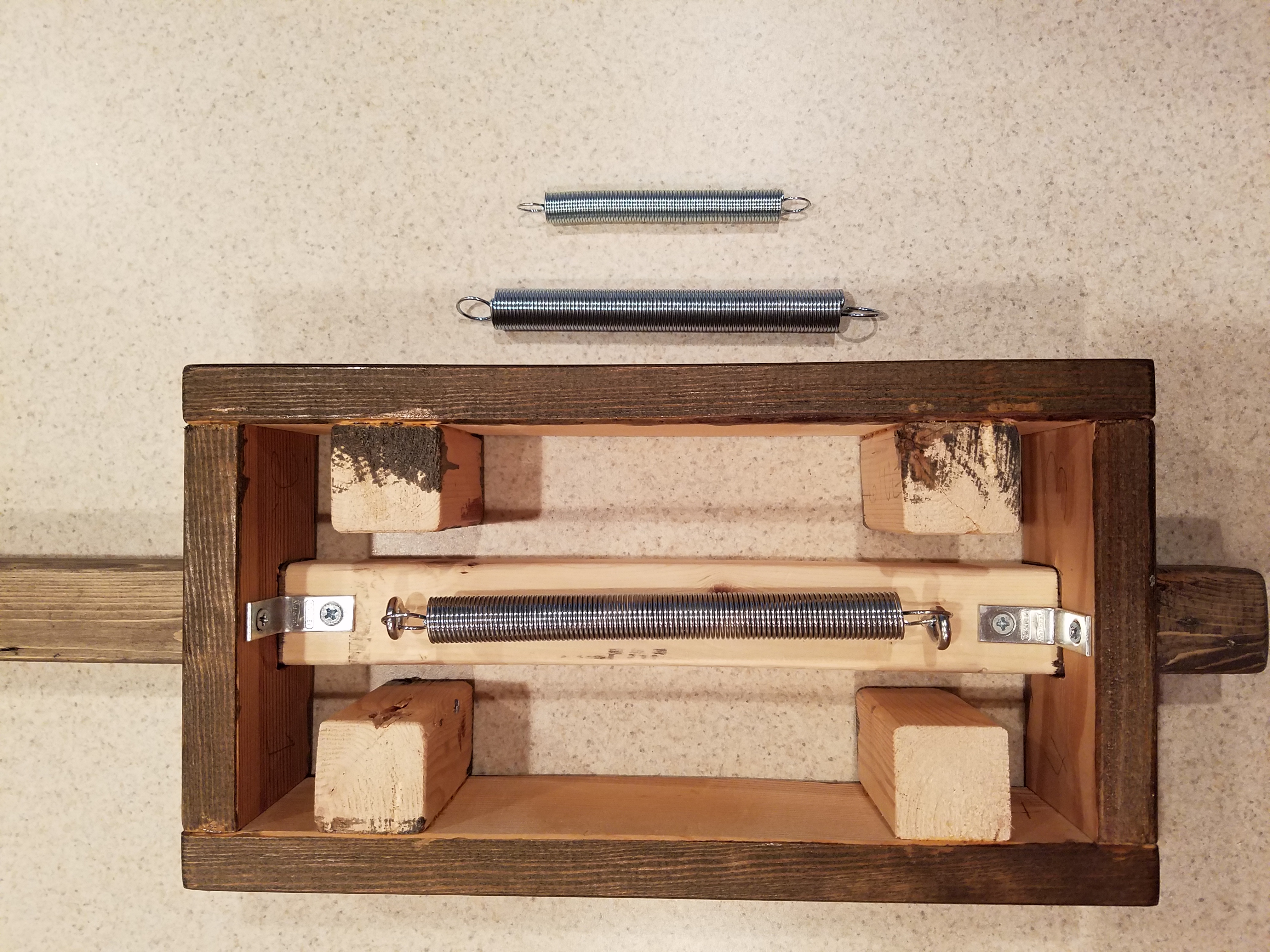 Springs for reverb. I tried a couple sizes