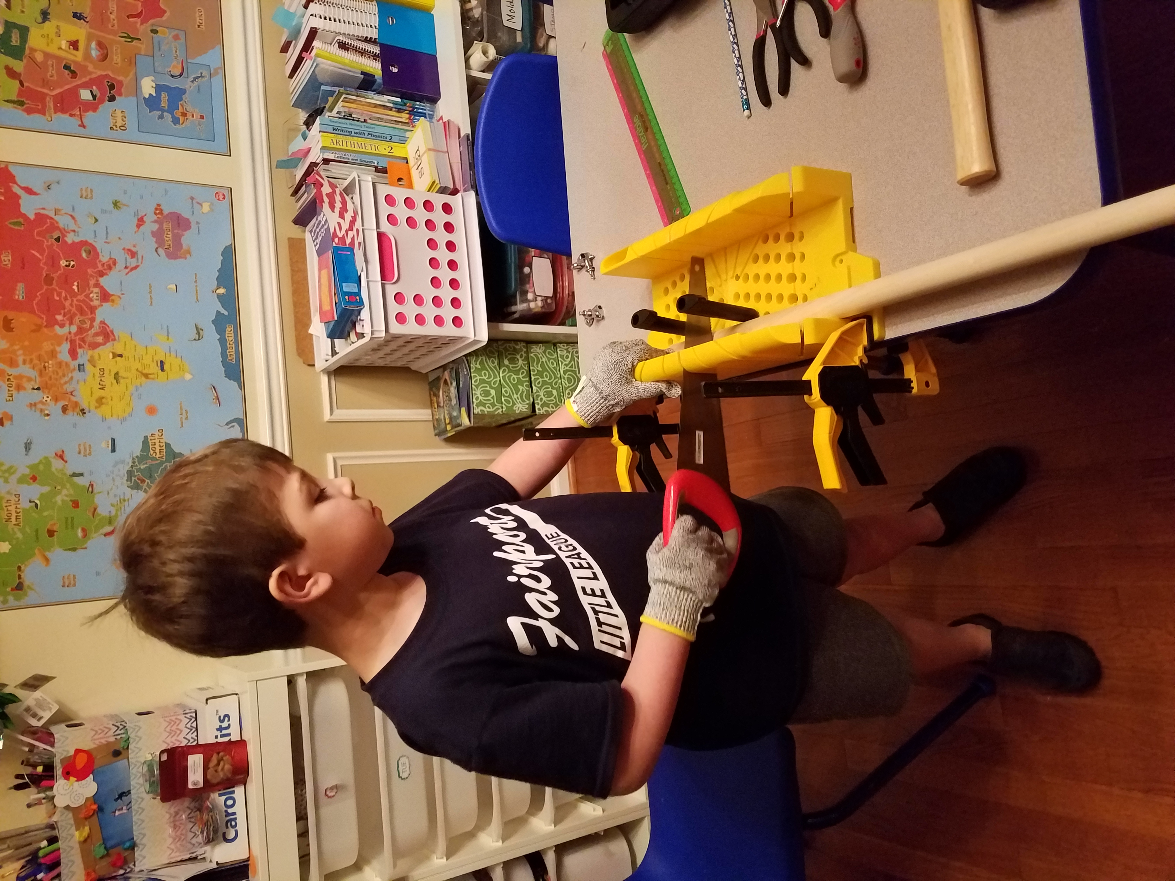 No turning back now!