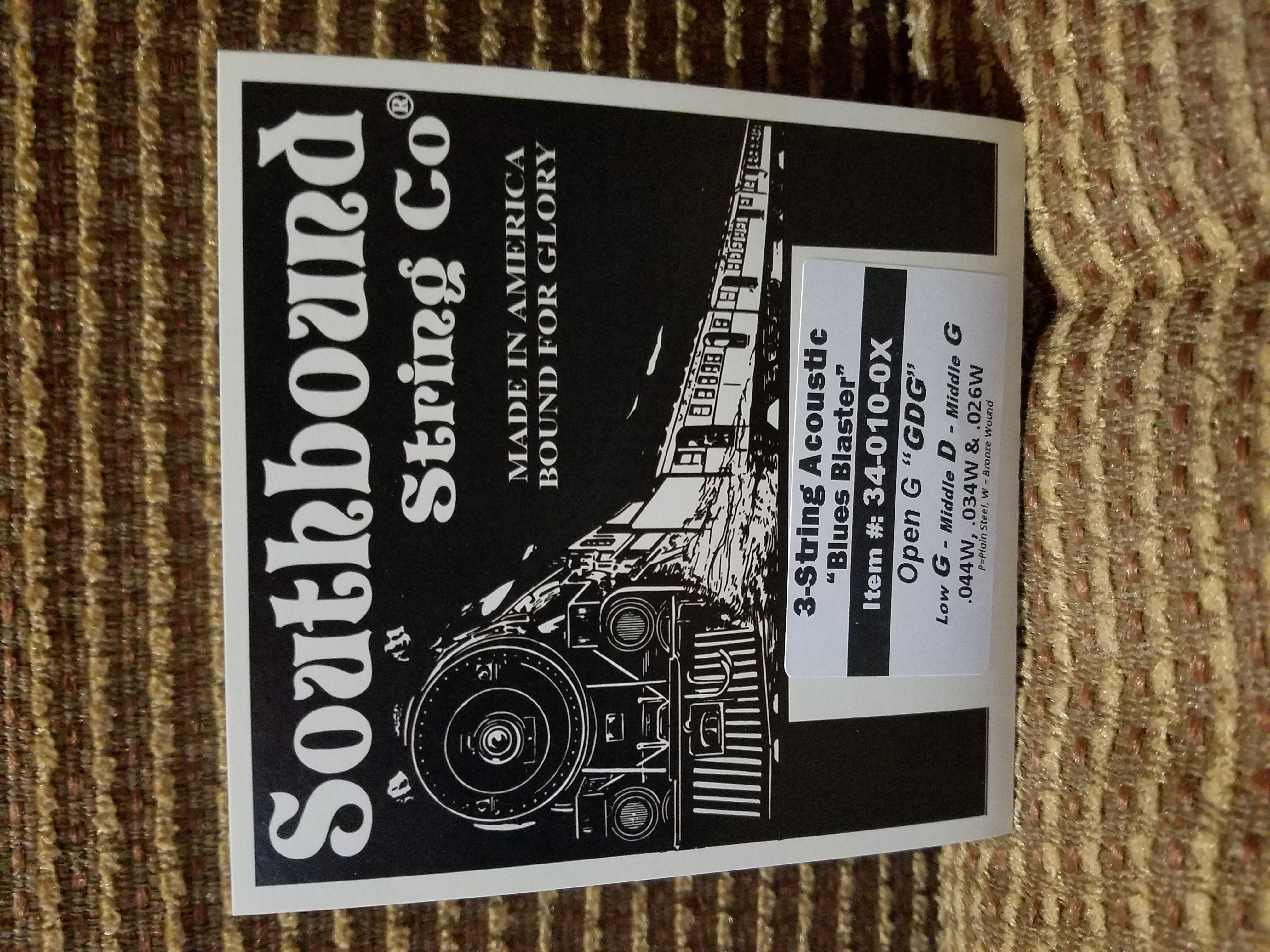 I used these strings from C.B. Gitty