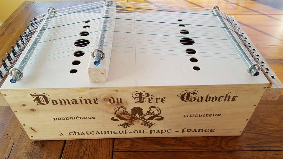 Moved the bridge over to one side to get a better sound