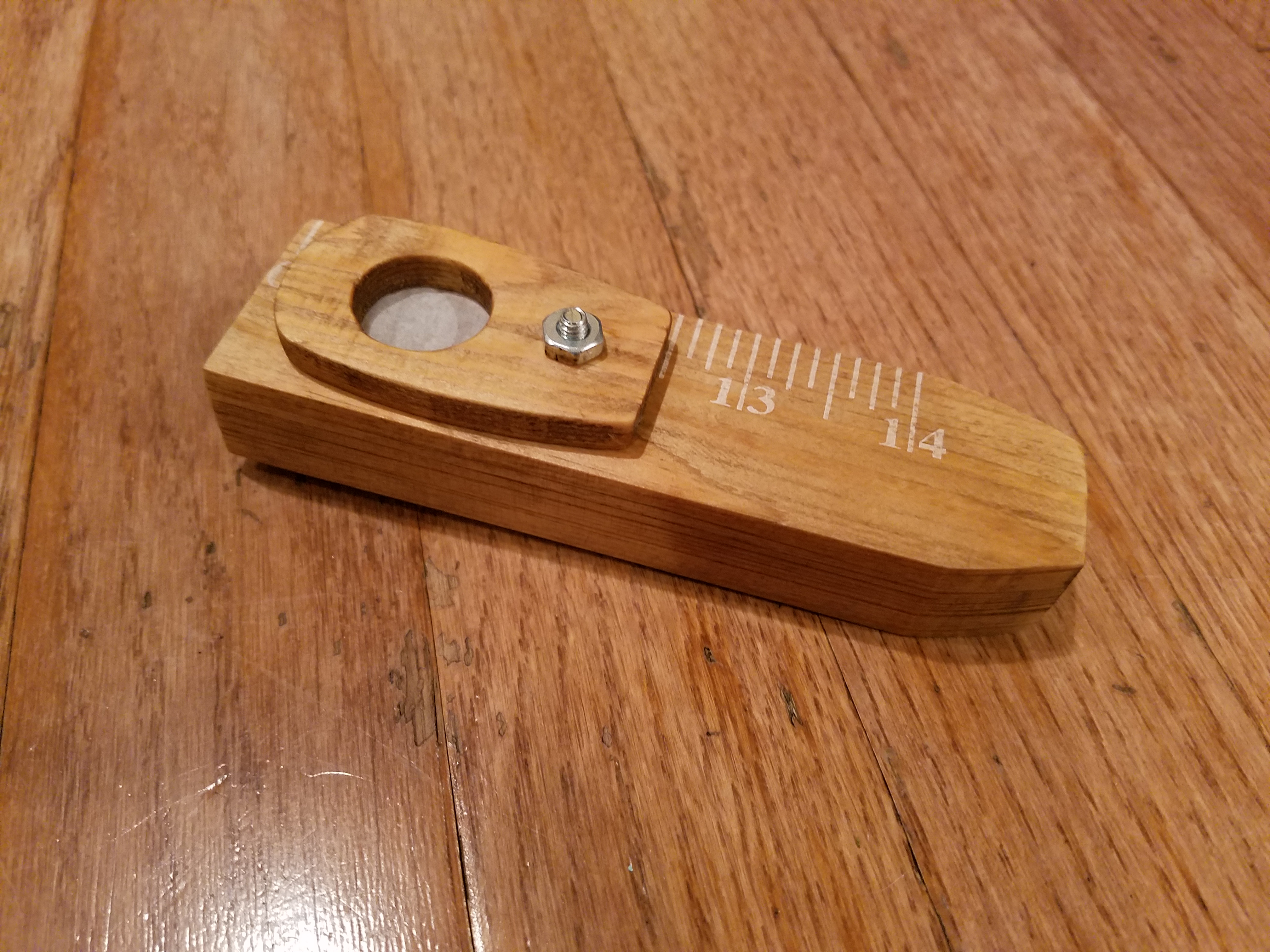 The finished product