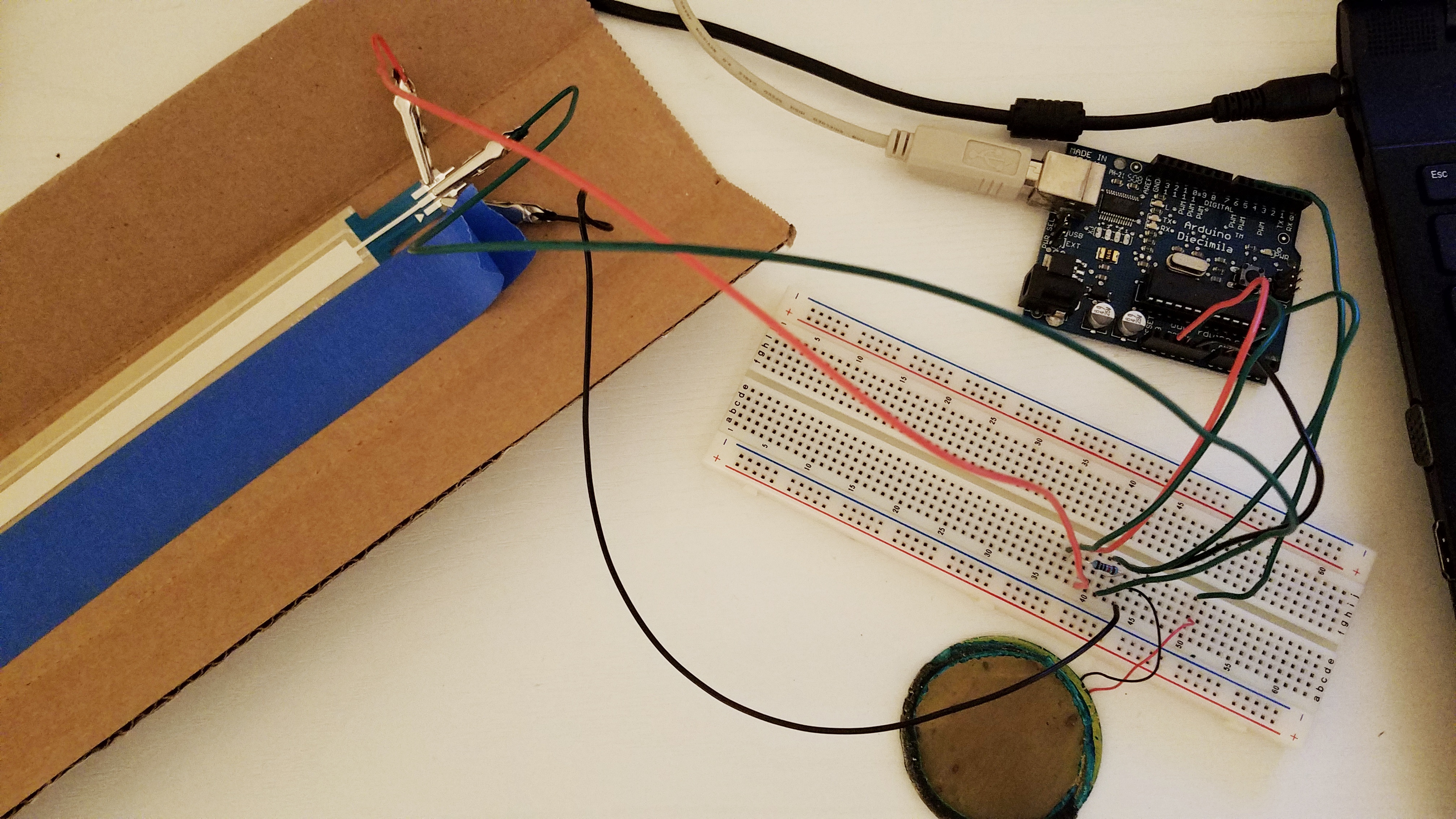 Testing the soft potentiometer