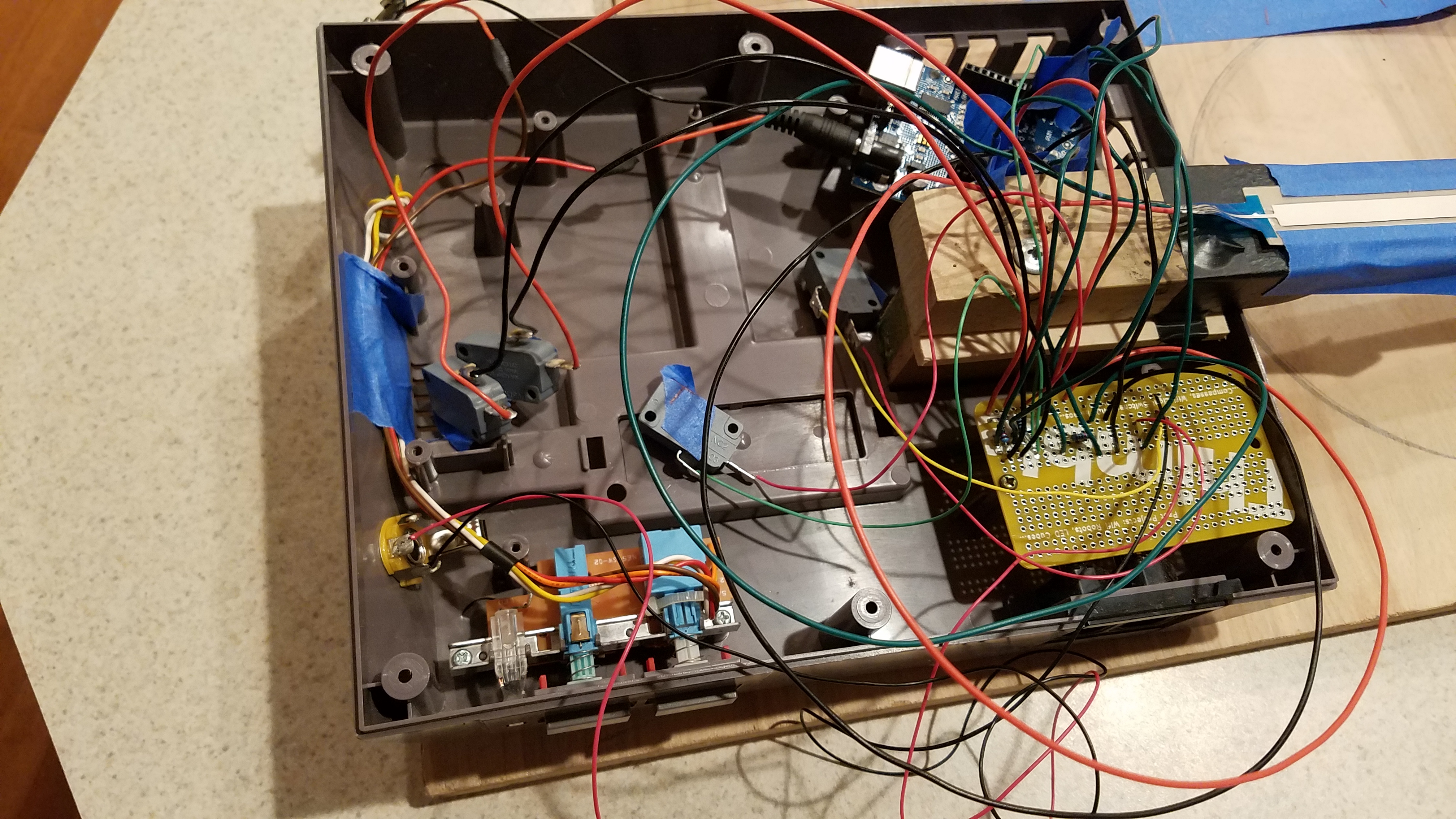 Laying out the components