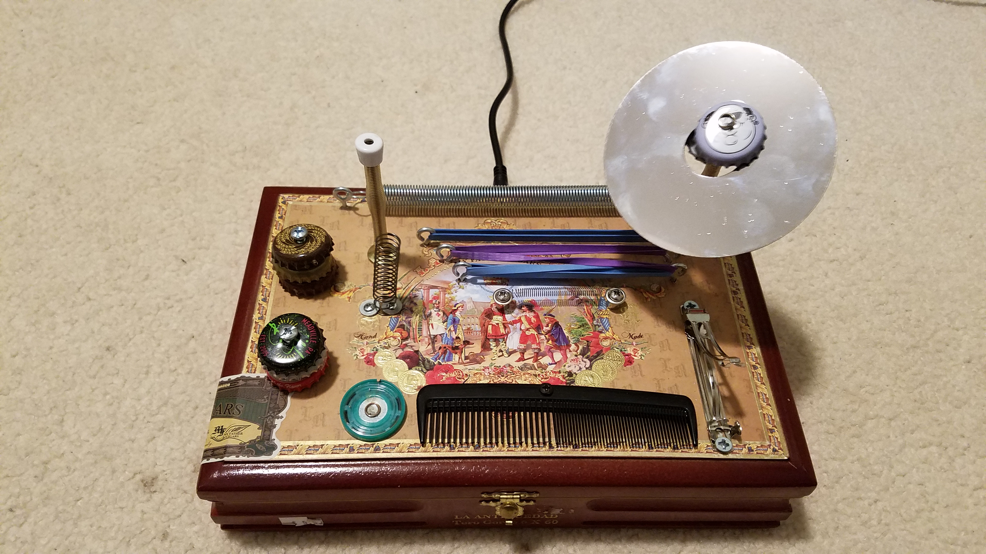 The finished product