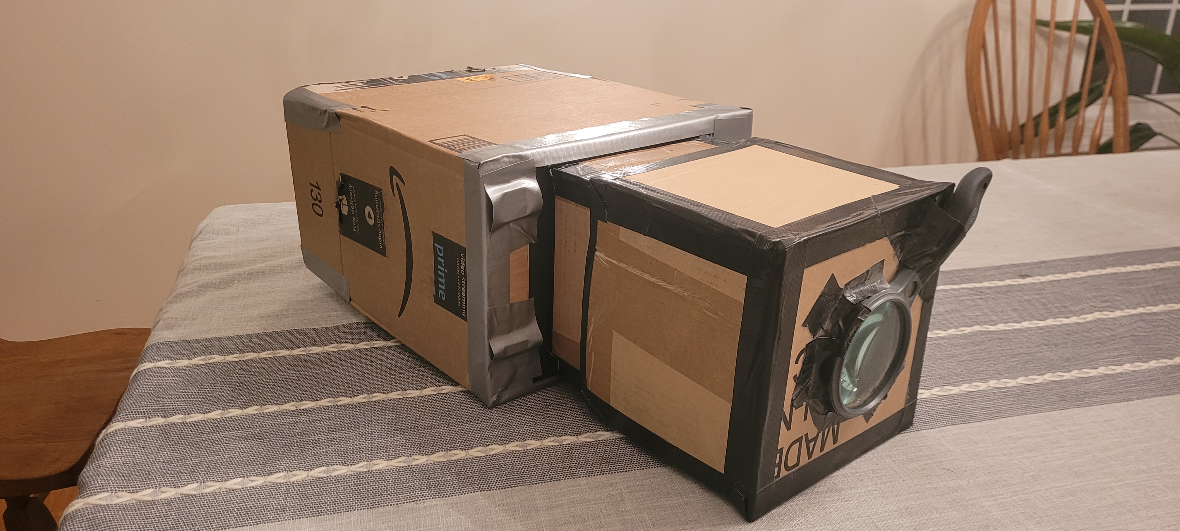 The finished product