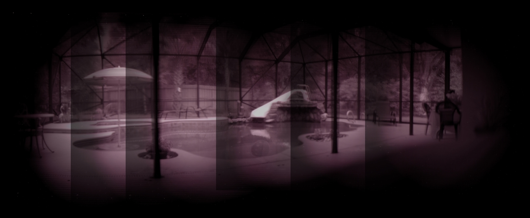 Here I cropped out the tape