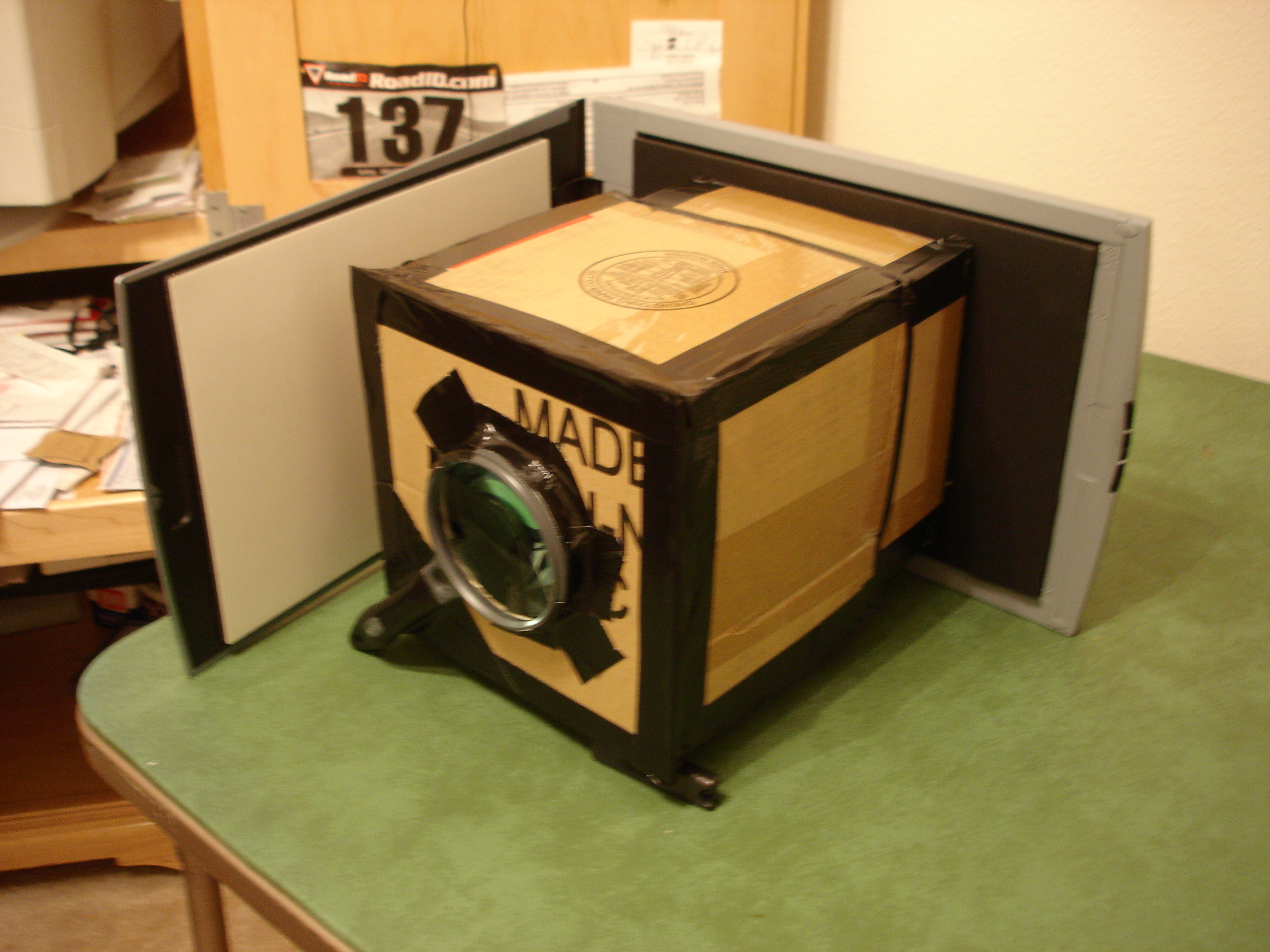 The finished product