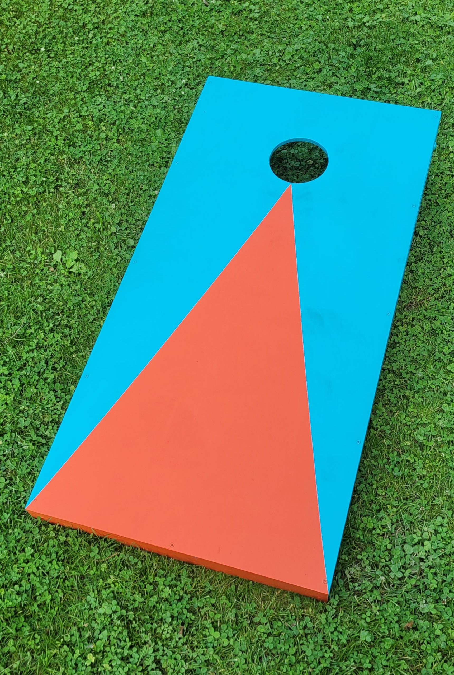 Miami Dolphins themed Cornhole